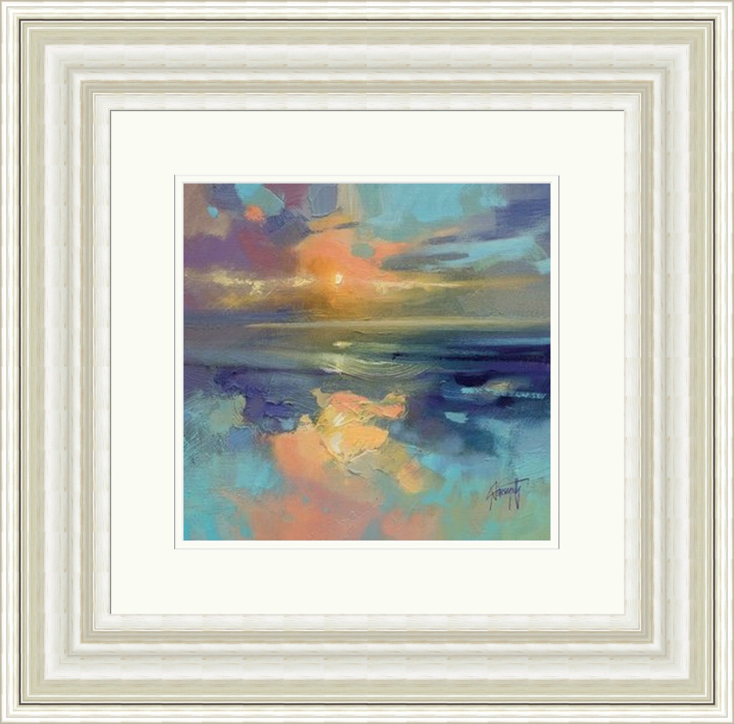 Cerulean Cyan Study by Scott Naismith