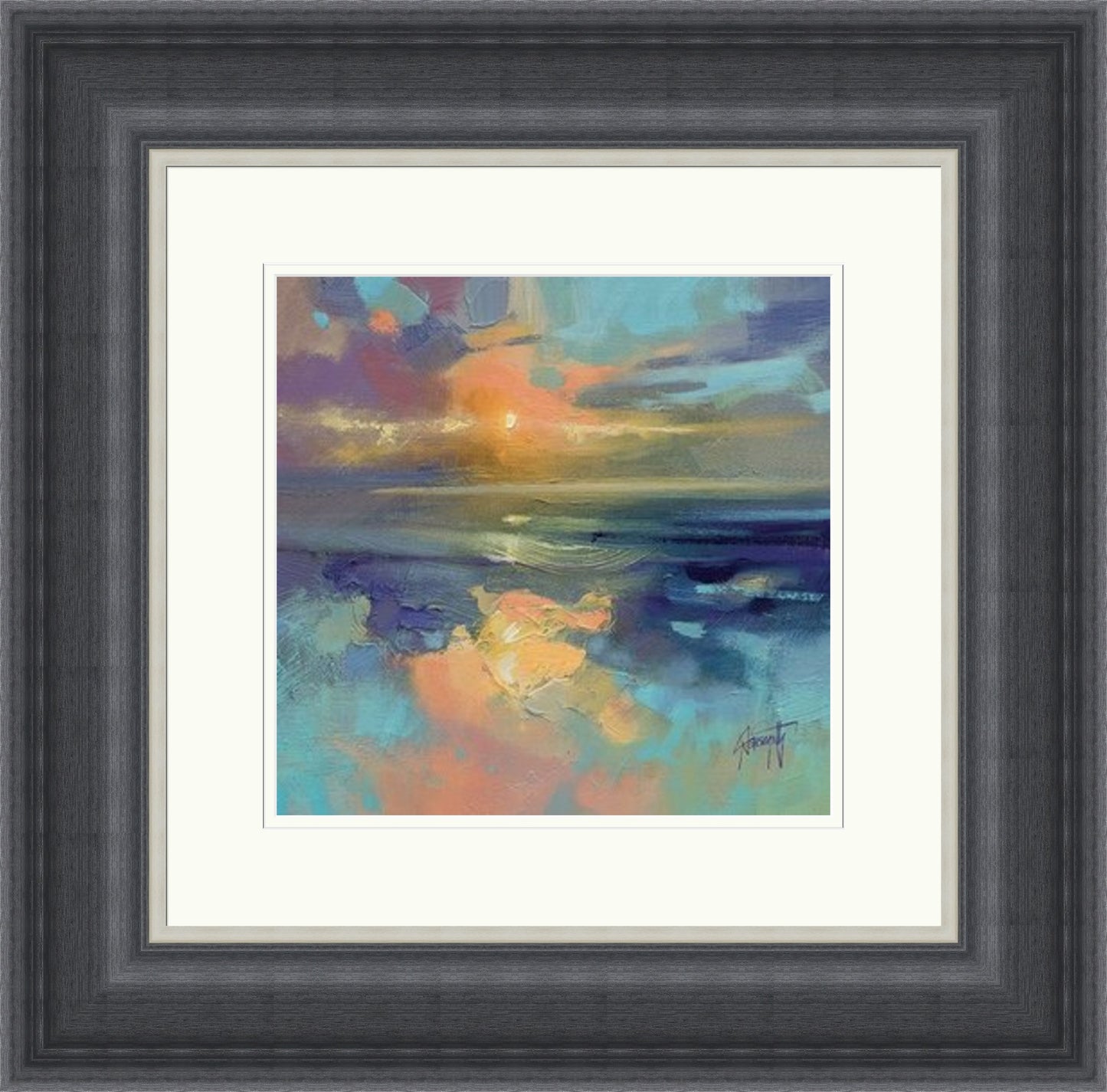 Cerulean Cyan Study by Scott Naismith