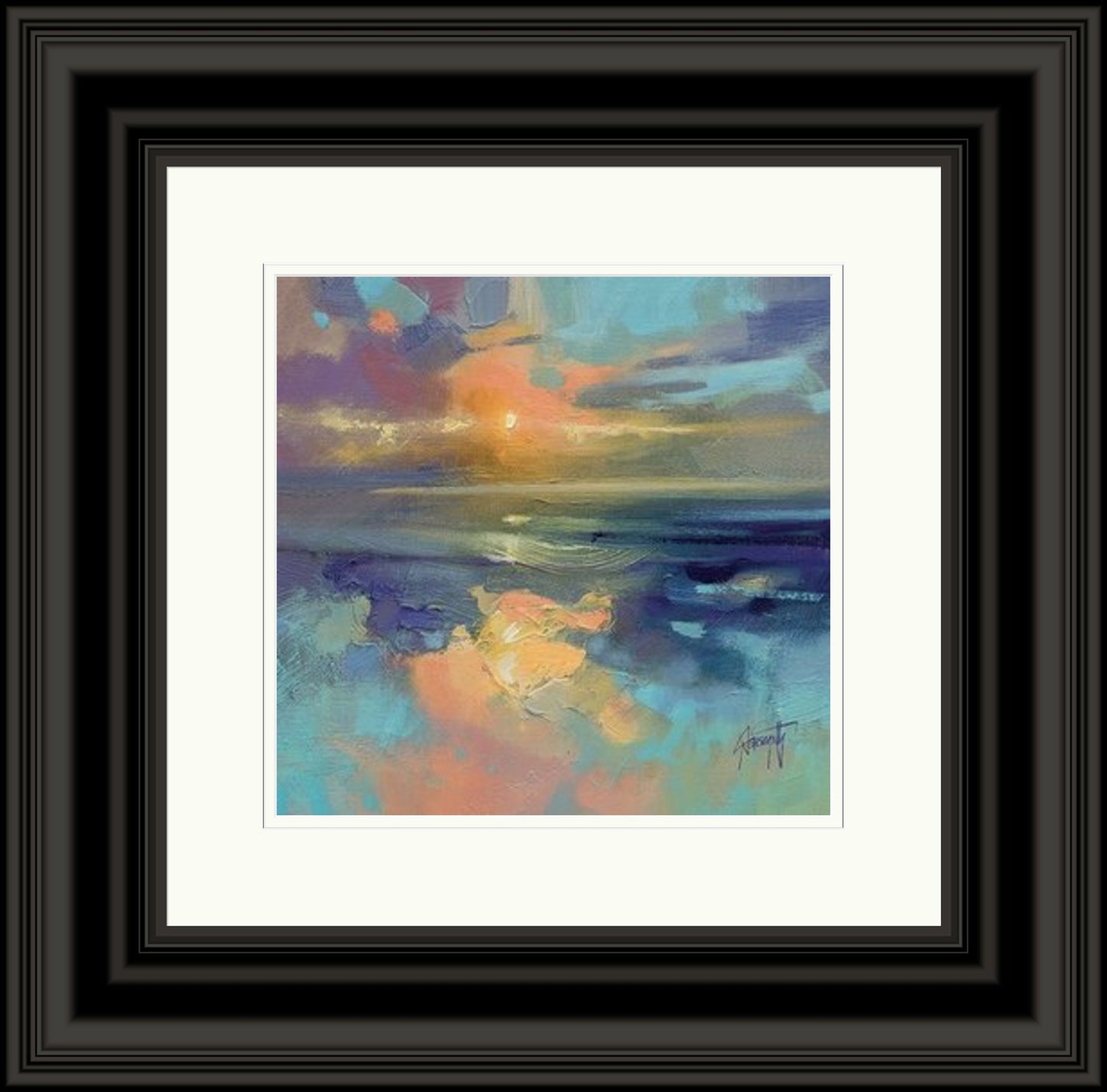 Cerulean Cyan Study by Scott Naismith