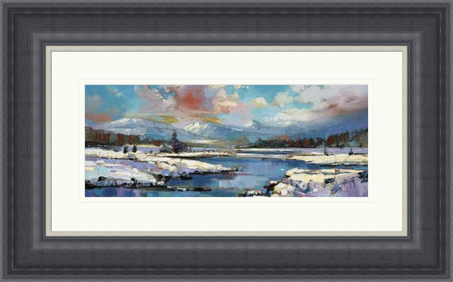 Glen Spean Snow by Scott Naismith