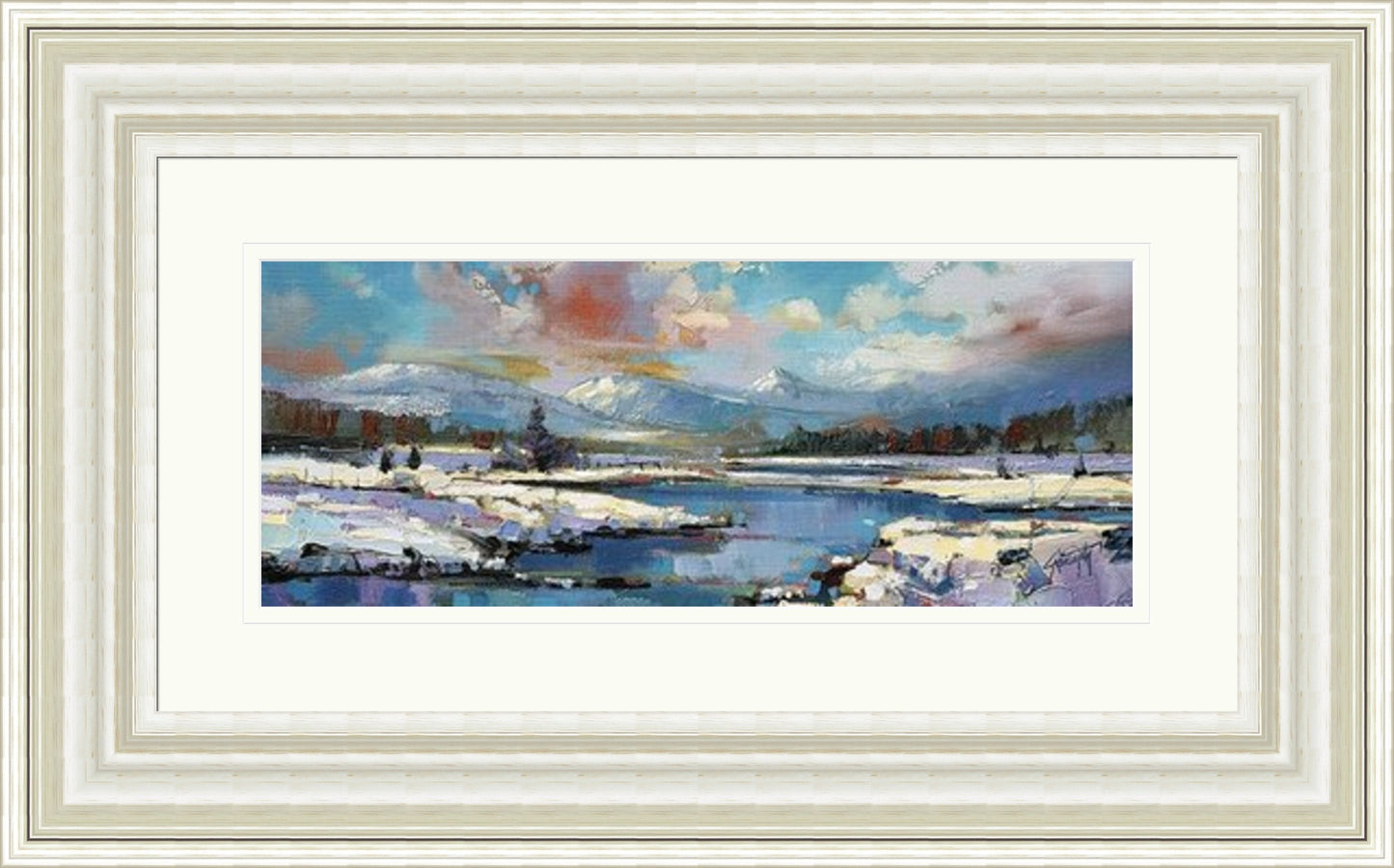 Glen Spean Snow by Scott Naismith
