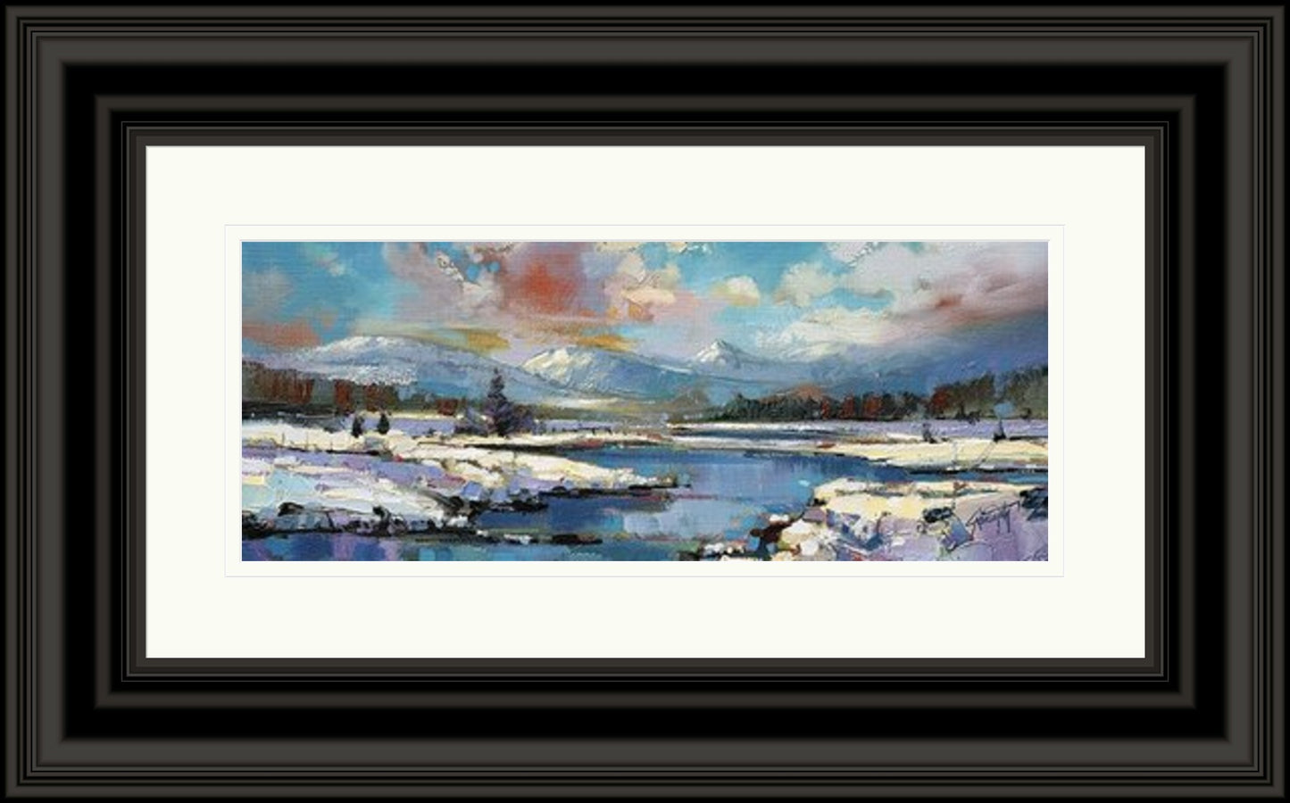 Glen Spean Snow by Scott Naismith