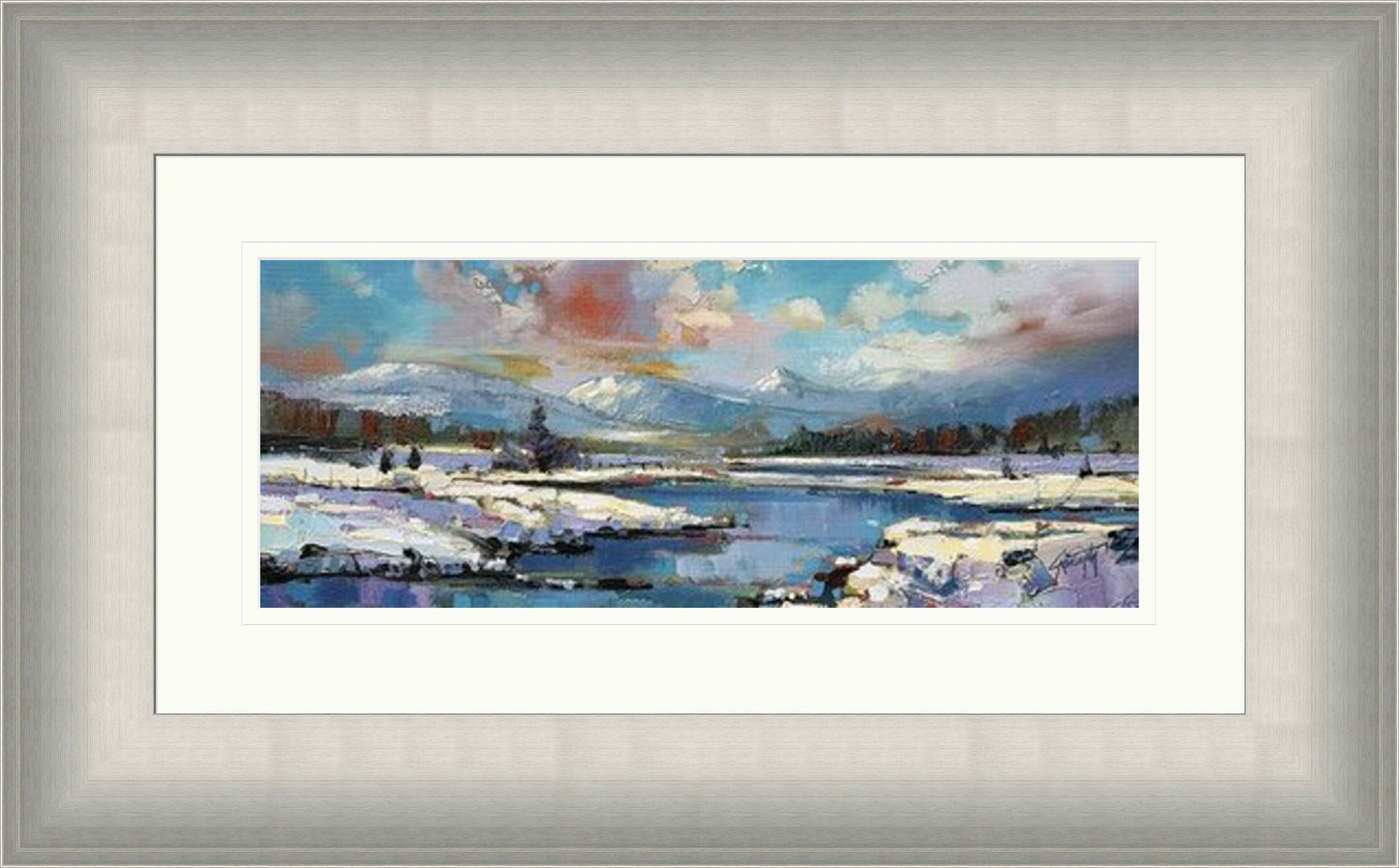 Glen Spean Snow by Scott Naismith