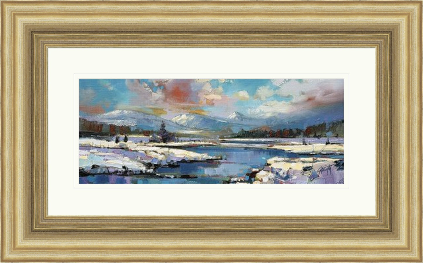 Glen Spean Snow by Scott Naismith