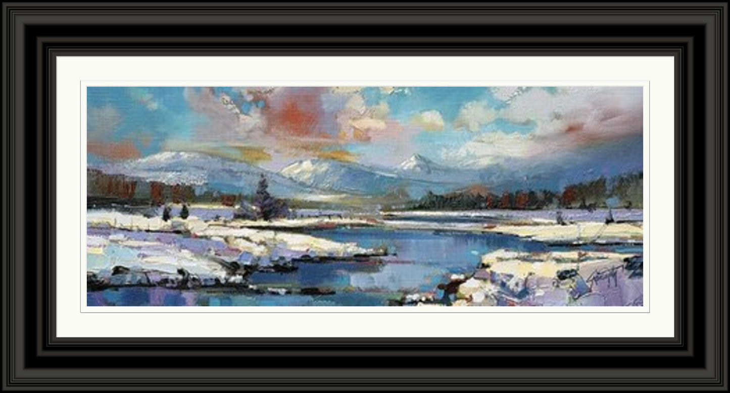 Glen Spean Snow by Scott Naismith