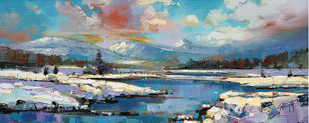 Glen Spean Snow by Scott Naismith