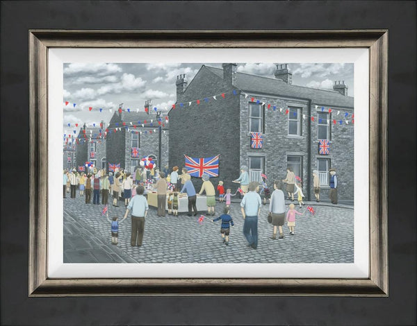 Pride of Britain Canvas by Leigh Lambert