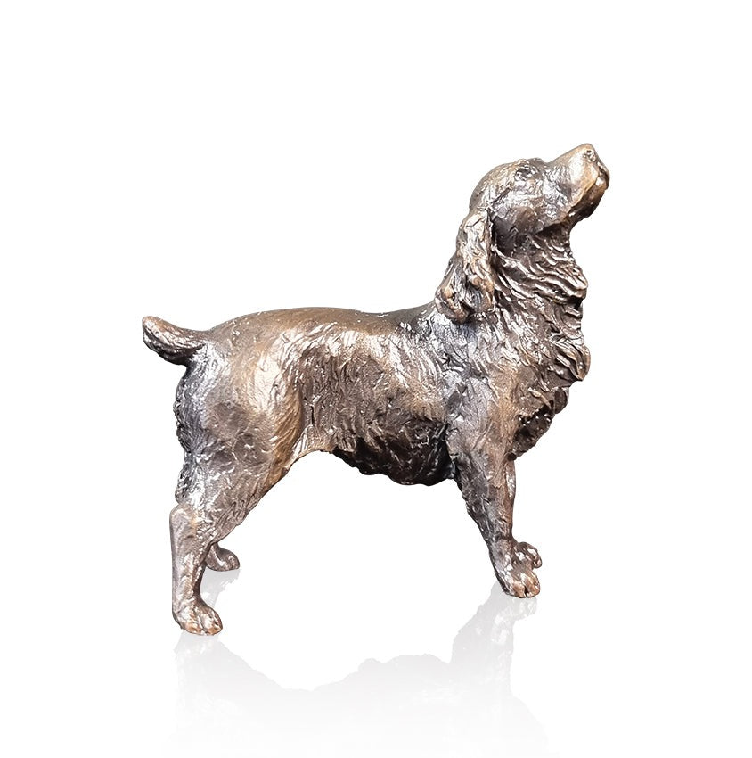 Cocker Spaniel Bronze Dog Figurine by Michael Simpson (Richard Cooper Bronze)