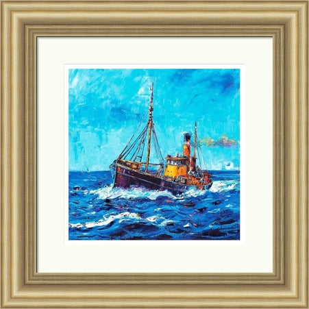 Chuggin Along (Signed Limited Edition) by Jean Feeney
