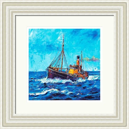 Chuggin Along (Signed Limited Edition) by Jean Feeney