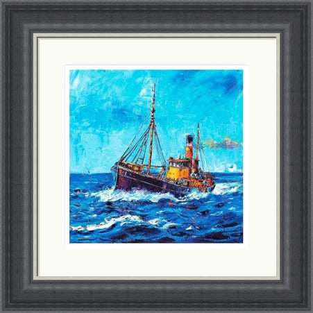 Chuggin Along (Signed Limited Edition) by Jean Feeney