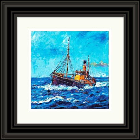Chuggin Along (Signed Limited Edition) by Jean Feeney