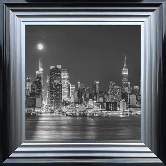 Skyline of New York - Black and White