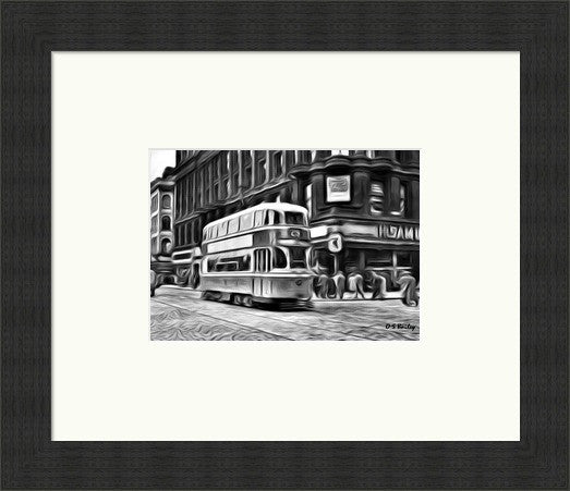 Tram, Black and White - Petite