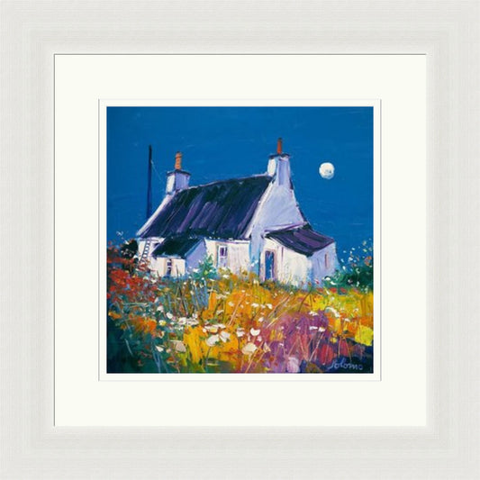 Croft and Moon, Isle of Gigha (Limited Edition) By John Lowrie Morrison Jolomo