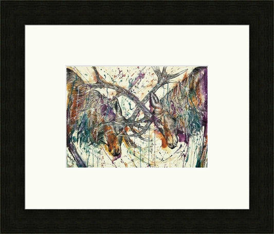Abstract Stags by Tori Ratcliffe - Petite