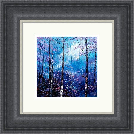 Silver Birches In Winter by Daniel Campbell