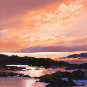 Last Light, Arisaig by David M Graham