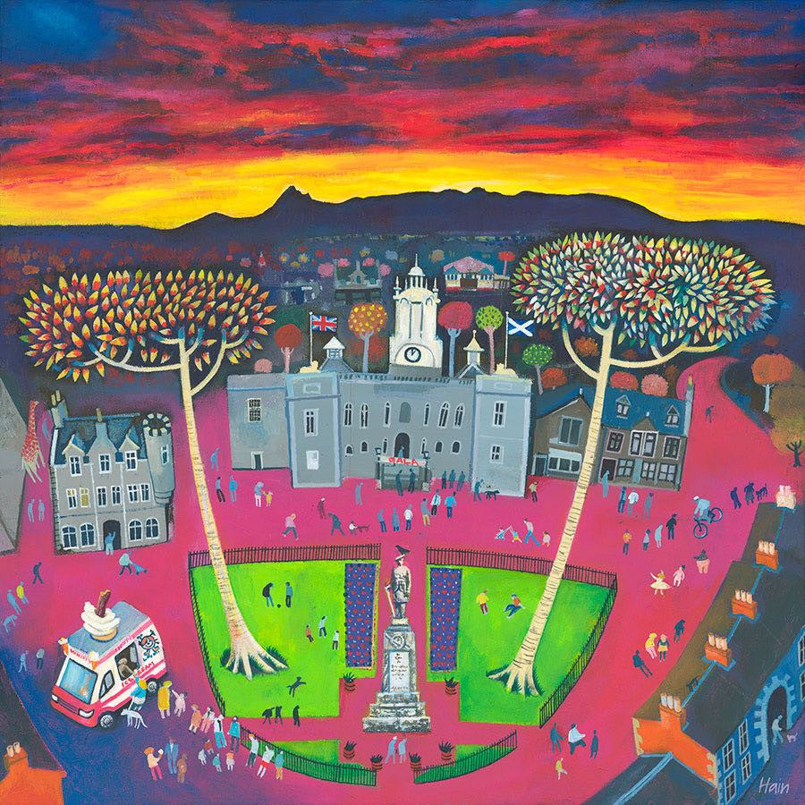 The Ice Cream Lady, Inverurie by Rob Hain