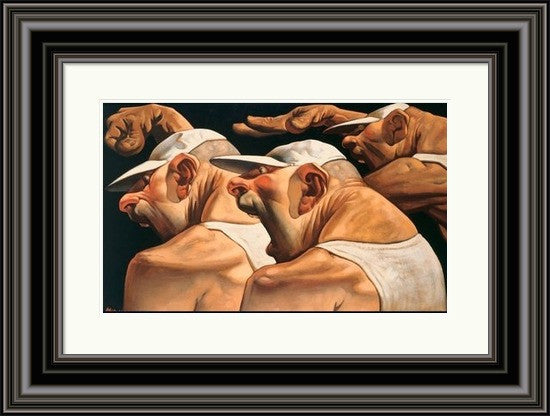 Game Boys by Peter Howson