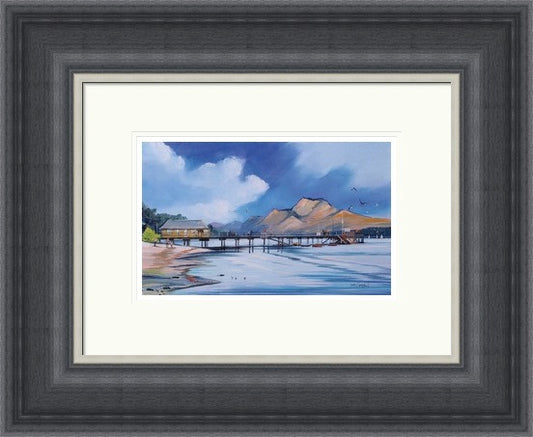 The Pier at Luss by Daniel Campbell