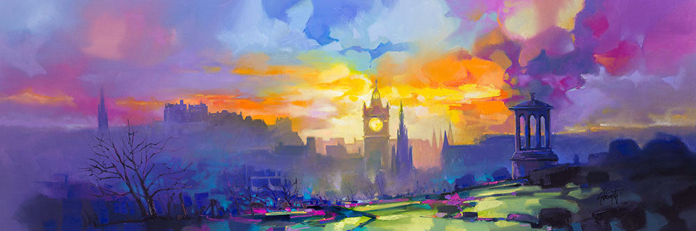 Calton Hill (Signed & Numbered Limited Edition) by Scott Naismith