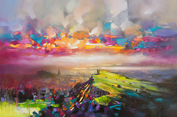 Edinburgh Sky by Scott Naismith - Petite