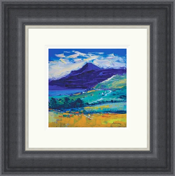 Evening Light on Ben Talla, Mull by Jolomo