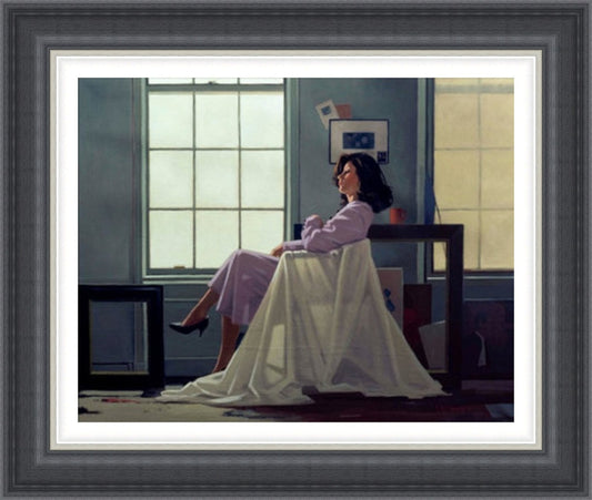 Winter Light and Lavender by Jack Vettriano