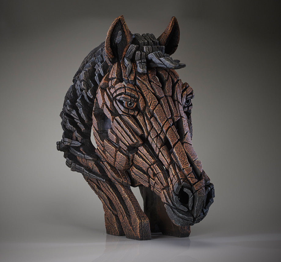 Horse Bust (Bay) - Edge Sculpture