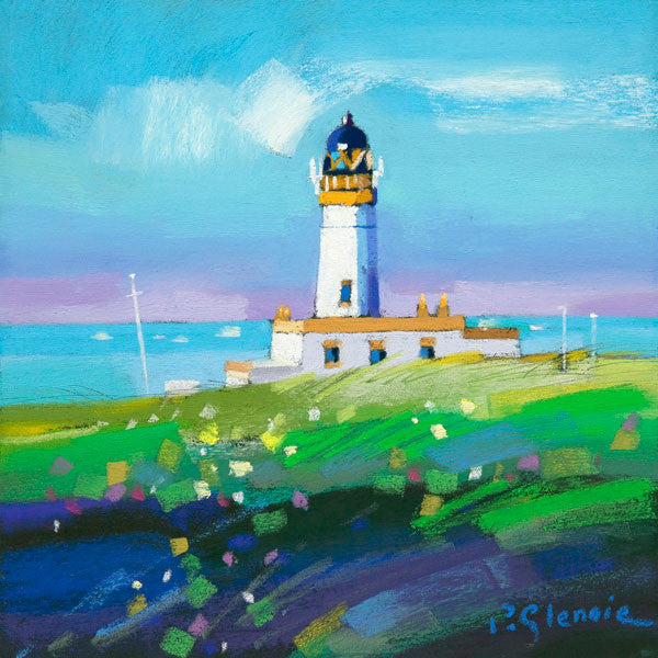 Springtime, Turnberry Lighthouse by Pam Glennie