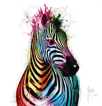 Zebra Pop by Patrice Murciano