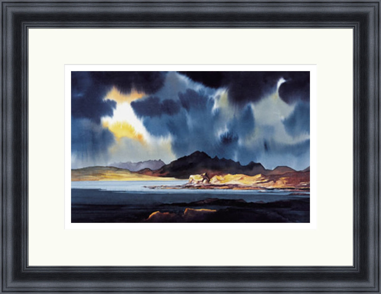 Dunseath Castle Awaits the Storm (Limited Edition) by Peter McDermott