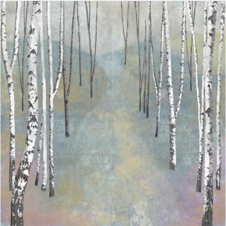 Silver Trees Path I by Tania Bello