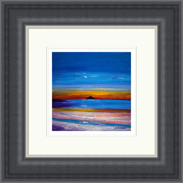 Moonrise, Ailsa Craig by Jolomo