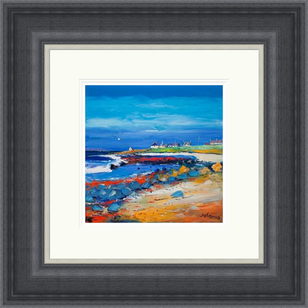 The Red Rocks at Chleit Kirk, Kintyre by Jolomo