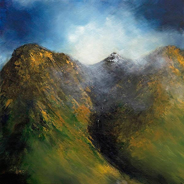 Misty Peaks, Glencoe by Grace Cameron