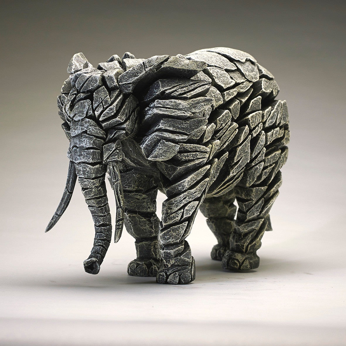 Elephant (White) - Edge Sculpture