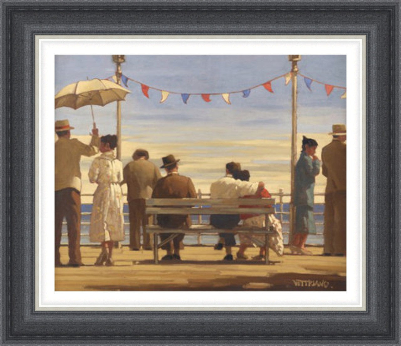 The Pier by Jack Vettriano