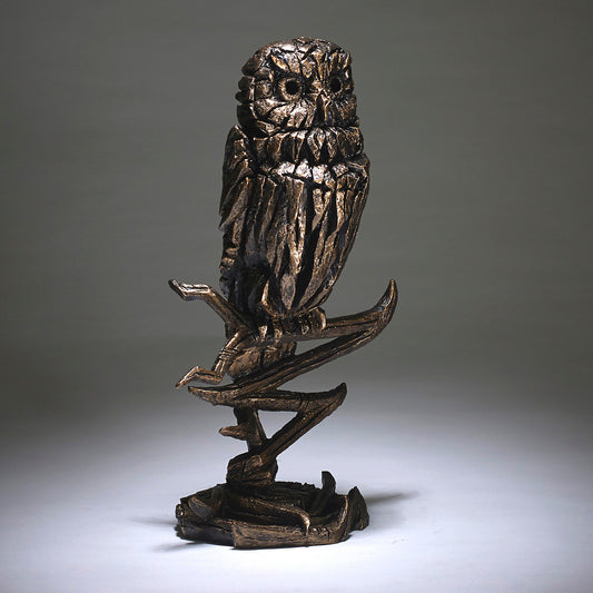 Owl (Golden) - Edge Sculpture