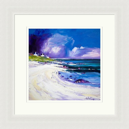 Rain Squall, Balemartine, Isle of Tiree (Limited Edition) By John Lowrie Morrison (Jolomo)