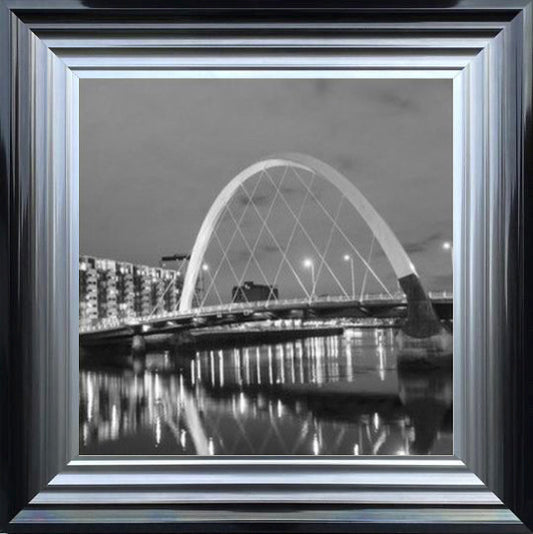 Squinty Bridge, Glasgow - Black and White