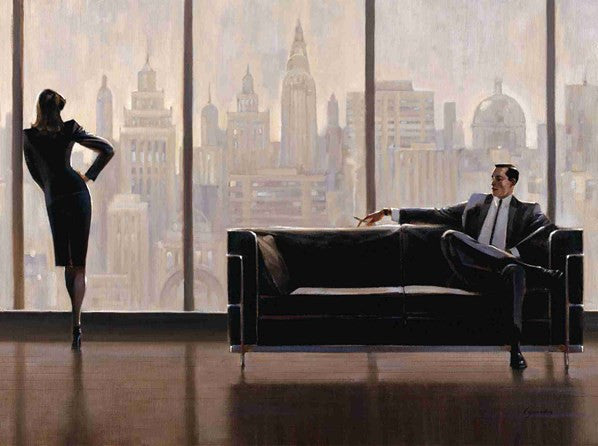 Pensive New York by Brent Lynch