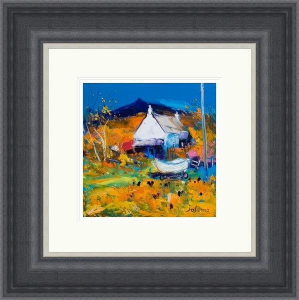 Croft, Boat & Hens, Ballygowan, Isle of Mull by Jolomo