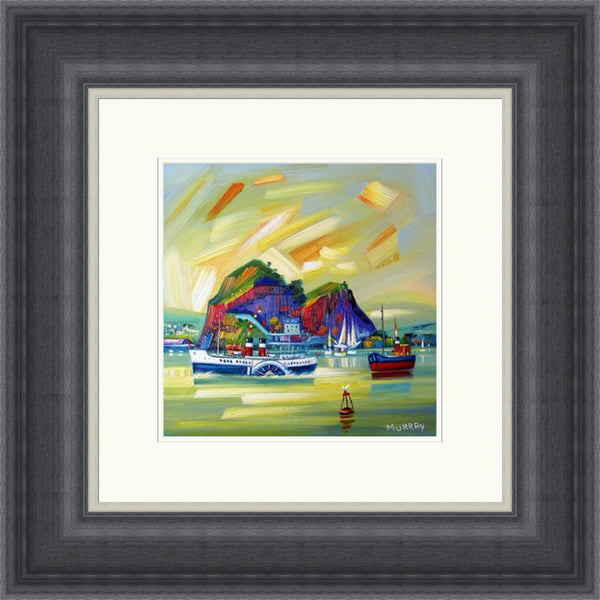 Dumbarton Rock by Raymond Murray