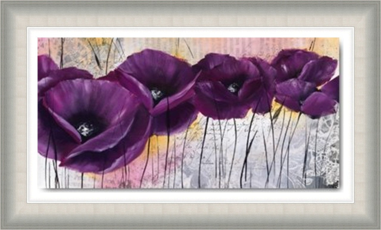 Pavot violet I by Isabelle Zacher-Finet