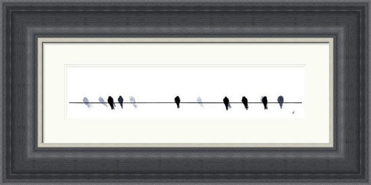 Swallows Waiting to Go by Sandra Vick