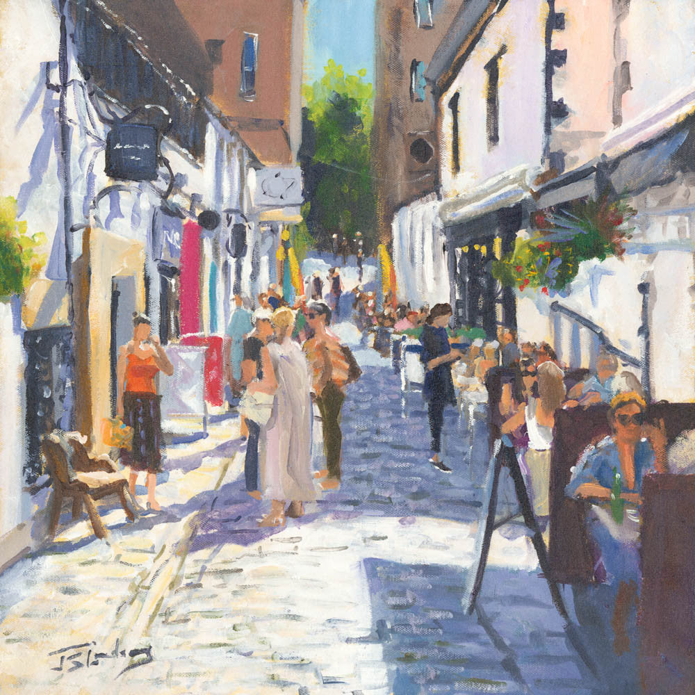 Al Fresco, Cresswell Lane by James Somerville Lindsay