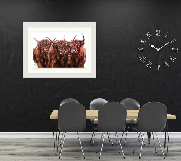 Three's A Crowd (Limited Edition) By Georgina McMaster