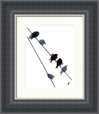 Starlings by Sandra Vick